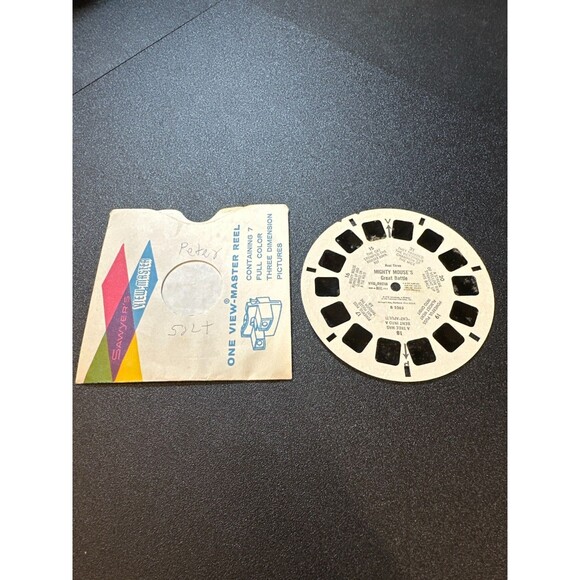 1958 View-Master Mighty Mouse 3-Reel Set B5261 - Picture 8 of 10